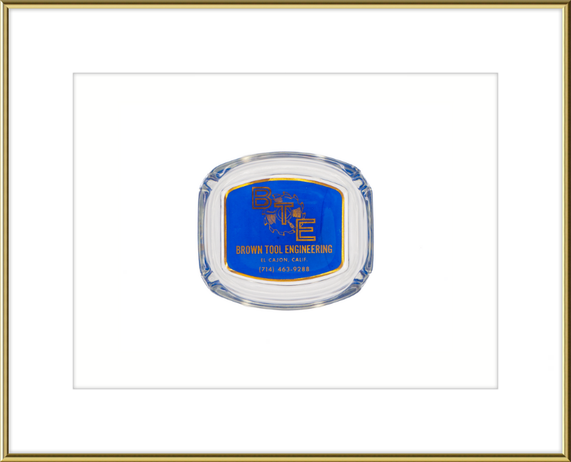 Brown Tool Engineering Ashtray Wall Art