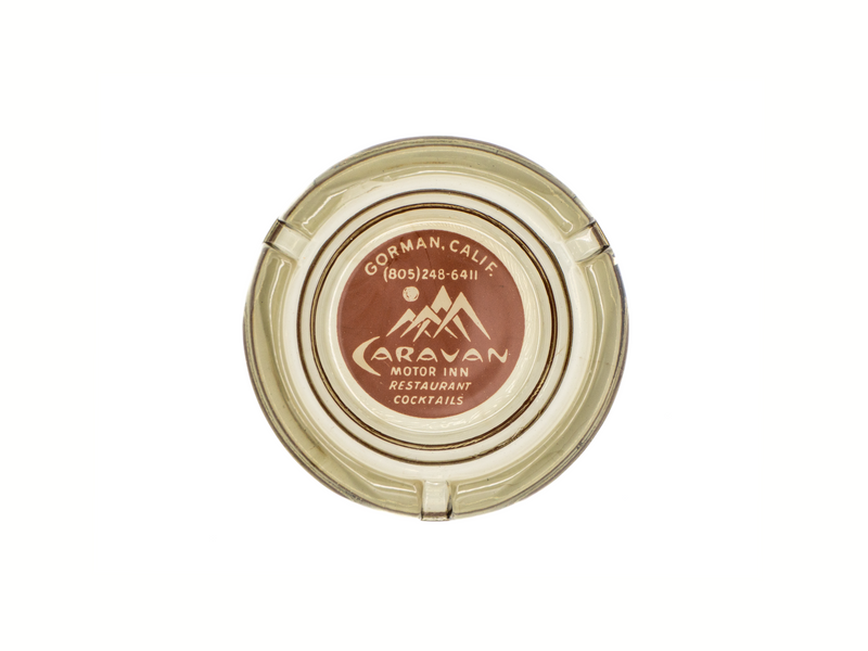 Caravan Motor Inn Ashtray Wall Art