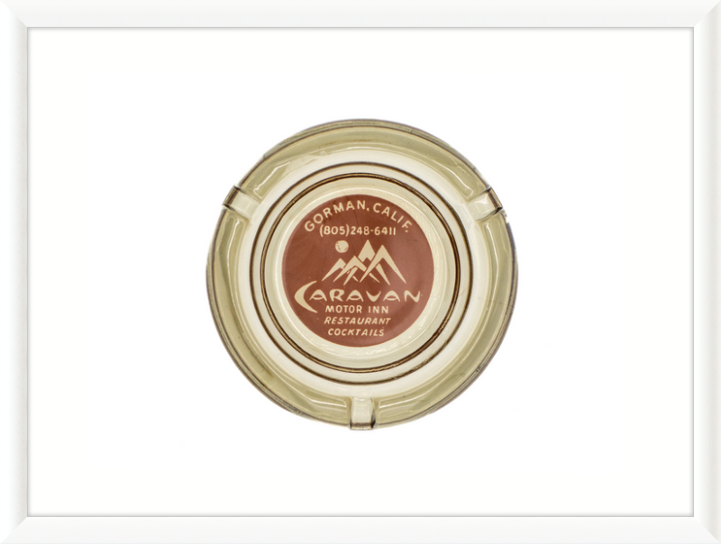 Caravan Motor Inn Ashtray Wall Art