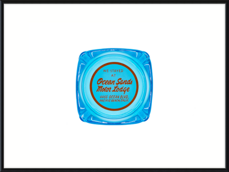 Ocean Sands Motor Lodge Ashtray Wall Art