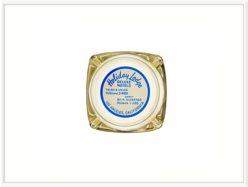 Holiday Lodge Deluxe Motels Ashtray Wall Art