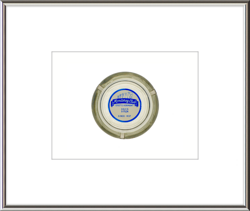 Monterey Club Ashtray Wall Art