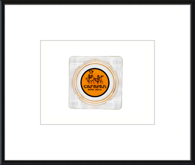 Caravan Motor Hotels Ashtray Wall Art