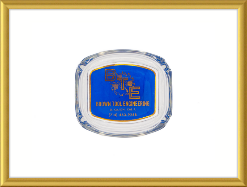 Brown Tool Engineering Ashtray Wall Art