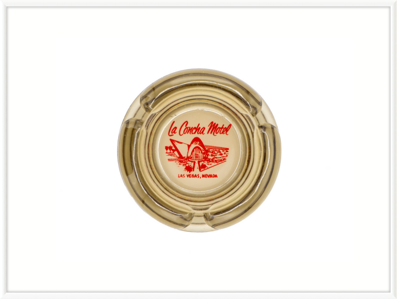La Concha Motel Ashtray Wall Art