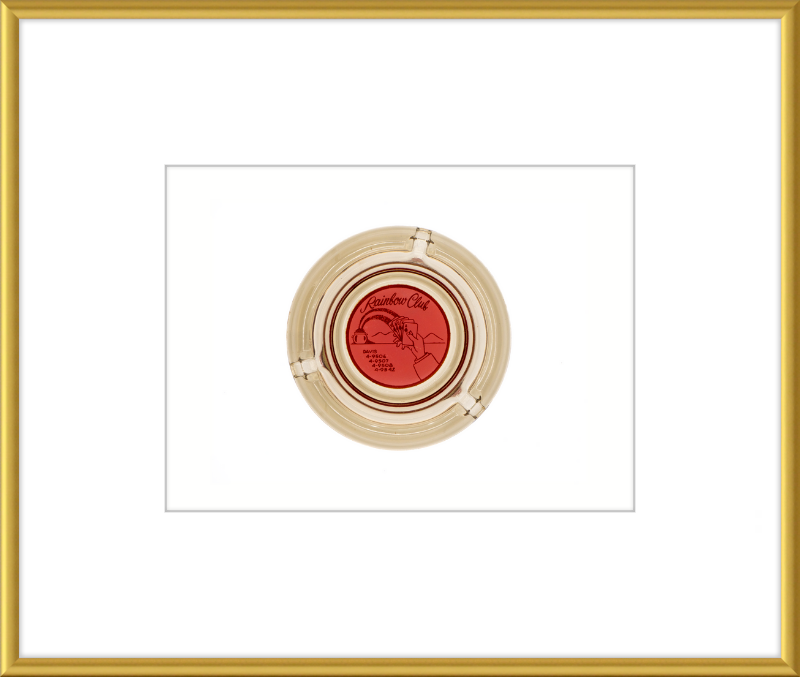 Rainbow Club Ashtray Wall Art