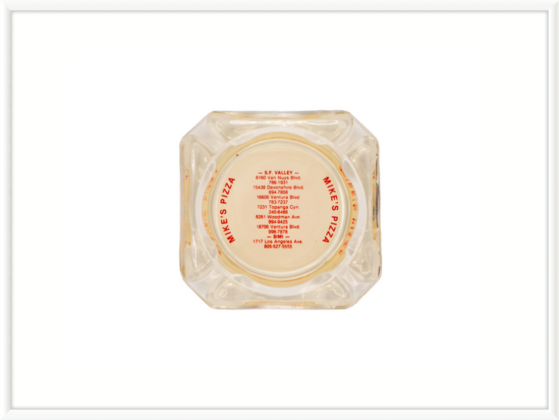 Mike's Pizza Ashtray Wall Art