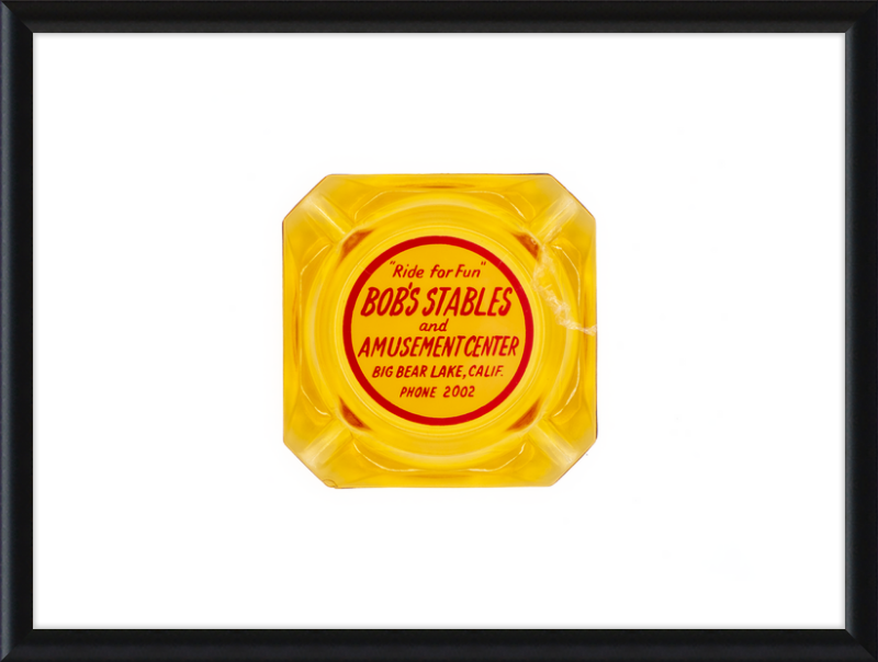 Bob's Stables and Amusement Center Ashtray Wall Art