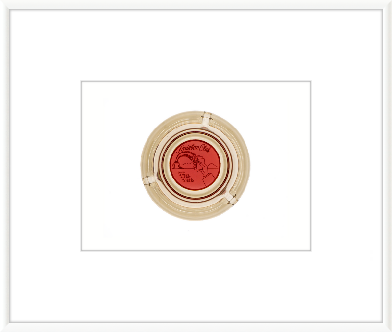 Rainbow Club Ashtray Wall Art