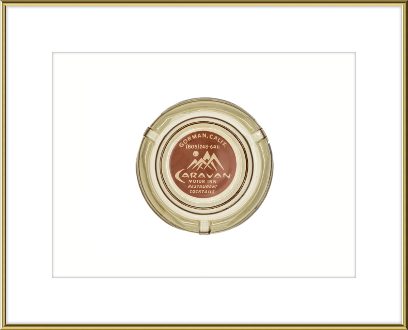 Caravan Motor Inn Ashtray Wall Art