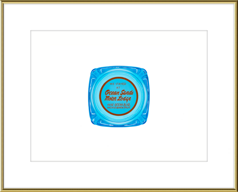 Ocean Sands Motor Lodge Ashtray Wall Art