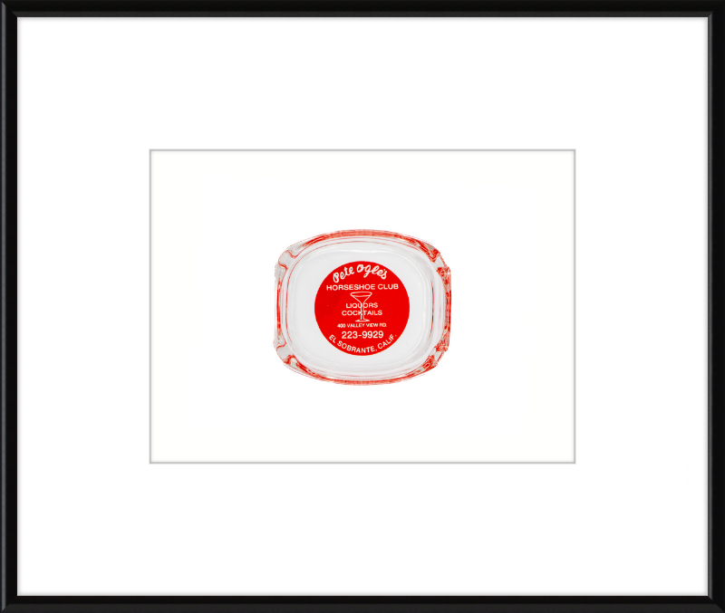 Pete Ogle's Horseshoe Club Ashtray Wall Art