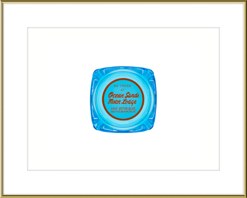 Ocean Sands Motor Lodge Ashtray Wall Art