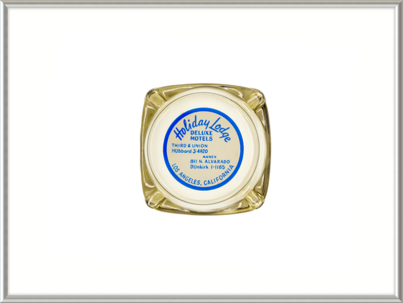 Holiday Lodge Deluxe Motels Ashtray Wall Art