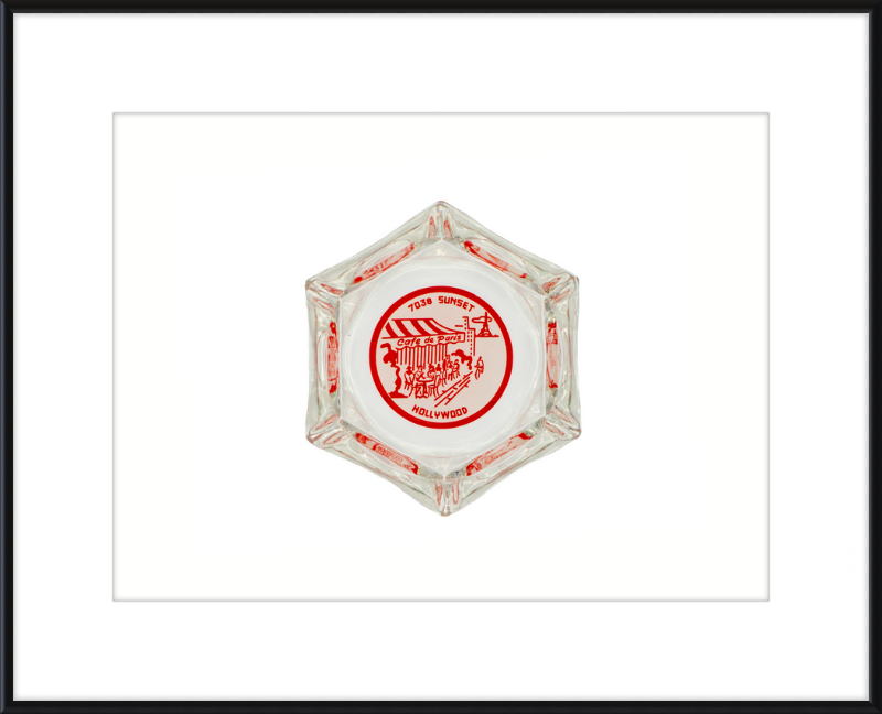Cafe de Paris Ashtray Wall Art