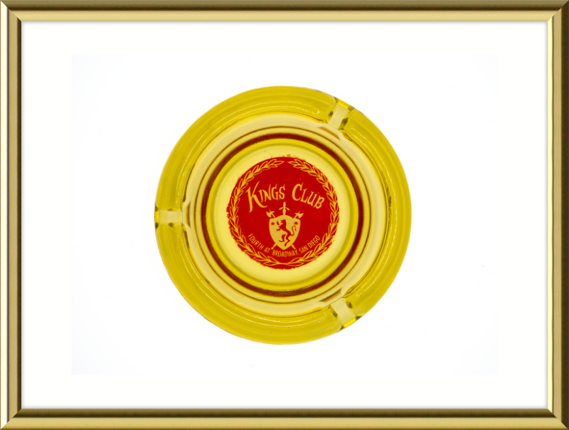 Kings Club Ashtray Wall Art