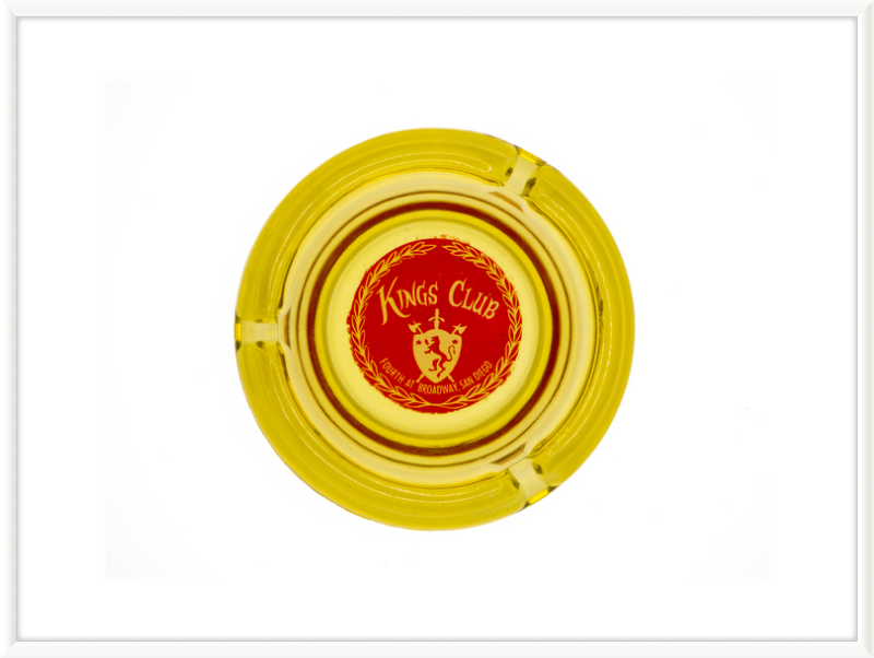 Kings Club Ashtray Wall Art