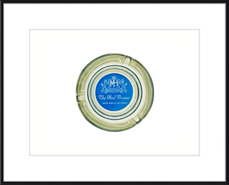 The Hotel Miramar Ashtray Wall Art