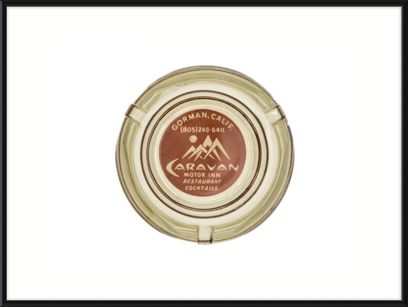Caravan Motor Inn Ashtray Wall Art