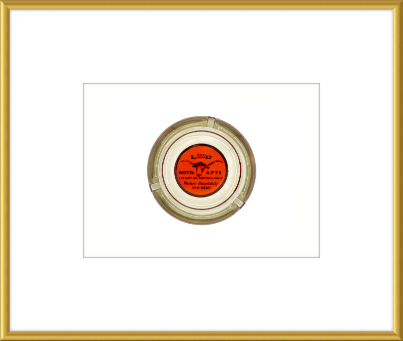 L Bar D Motel Apts Ashtray Wall Art