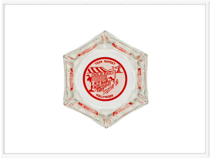 Cafe de Paris Ashtray Wall Art
