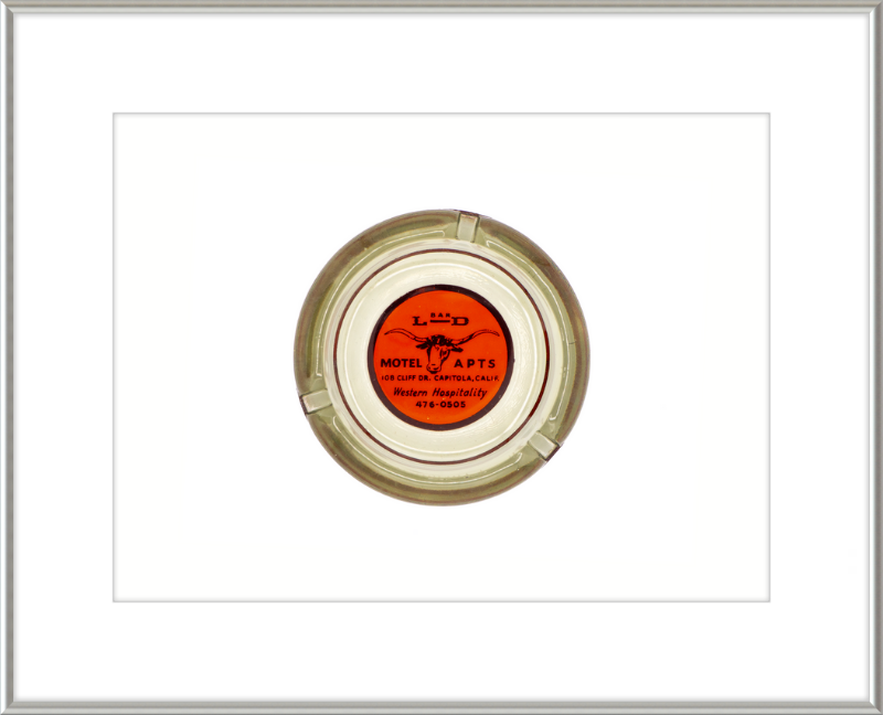 L Bar D Motel Apts Ashtray Wall Art