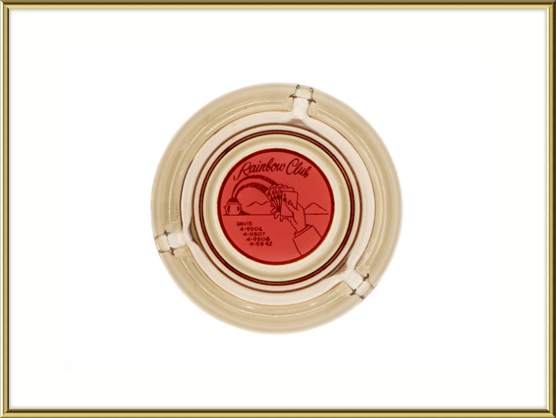 Rainbow Club Ashtray Wall Art