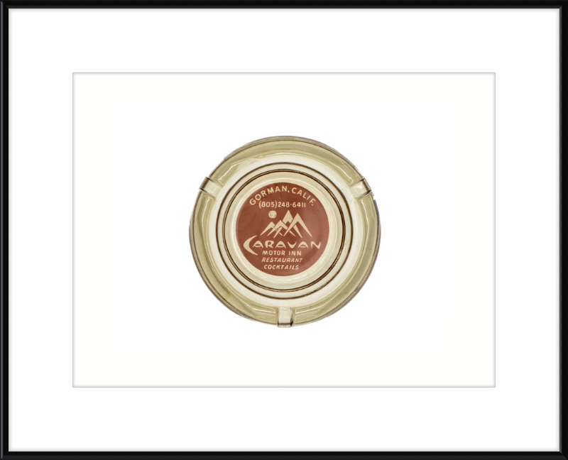 Caravan Motor Inn Ashtray Wall Art