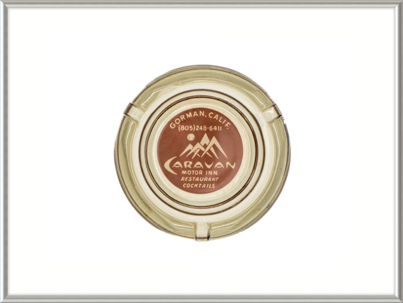 Caravan Motor Inn Ashtray Wall Art