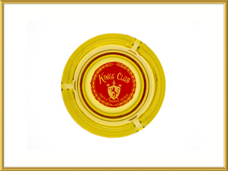 Kings Club Ashtray Wall Art