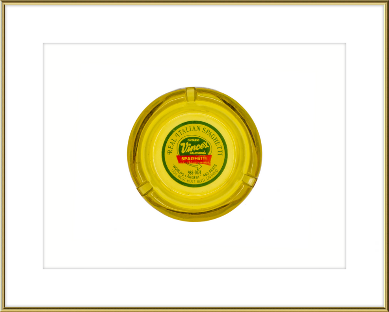 Vince's California Spaghetti Ashtray Wall Art