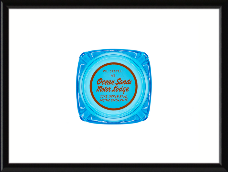 Ocean Sands Motor Lodge Ashtray Wall Art