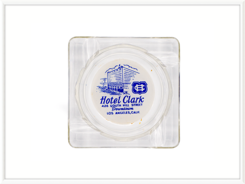 Hotel Clark Ashtray Wall Art