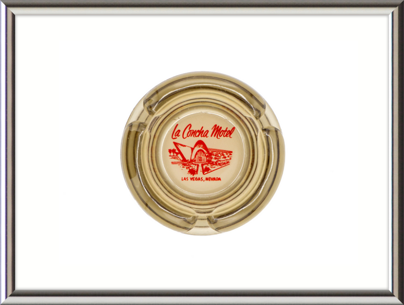 La Concha Motel Ashtray Wall Art