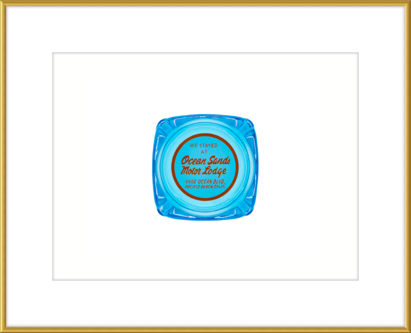 Ocean Sands Motor Lodge Ashtray Wall Art