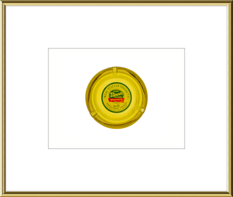Vince's California Spaghetti Ashtray Wall Art