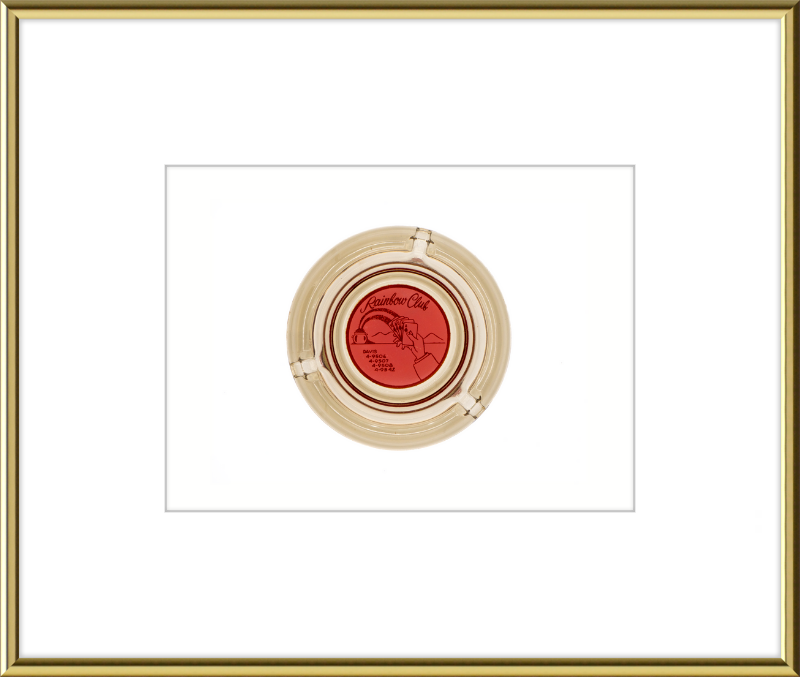 Rainbow Club Ashtray Wall Art