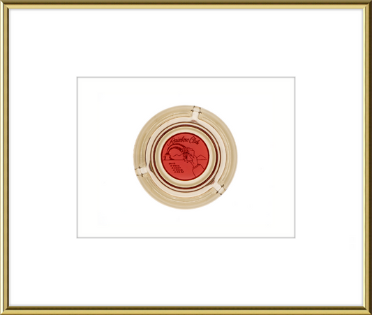 Rainbow Club Ashtray Wall Art