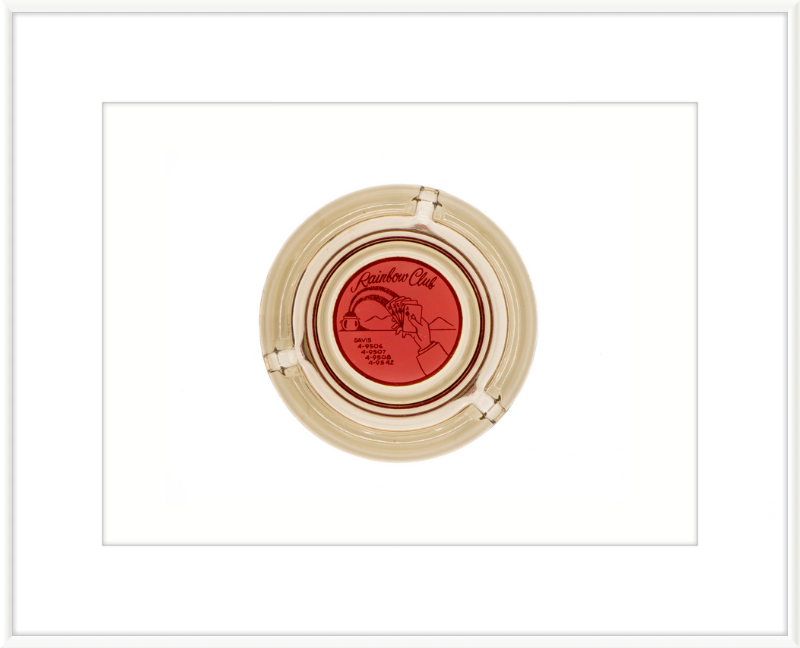 Rainbow Club Ashtray Wall Art