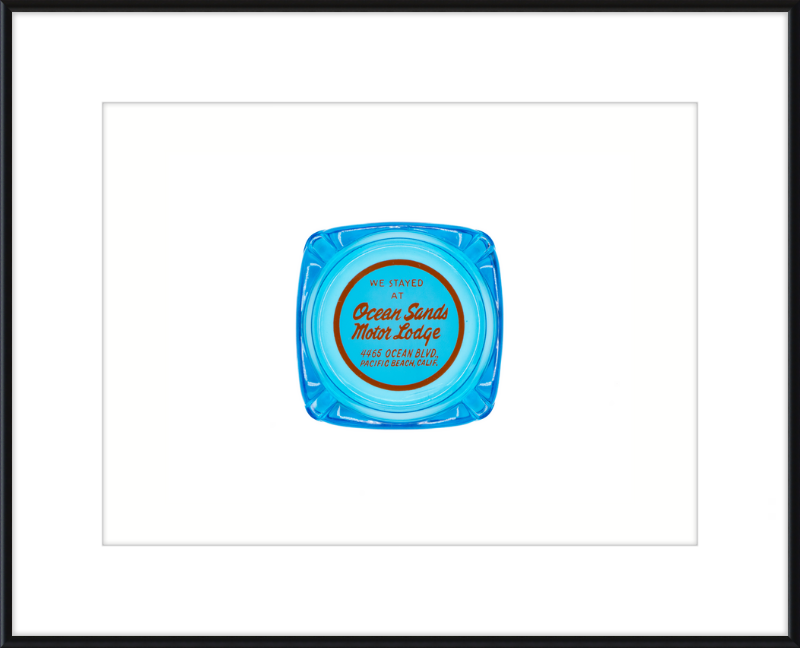 Ocean Sands Motor Lodge Ashtray Wall Art