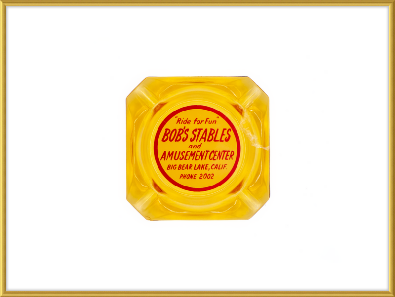 Bob's Stables and Amusement Center Ashtray Wall Art