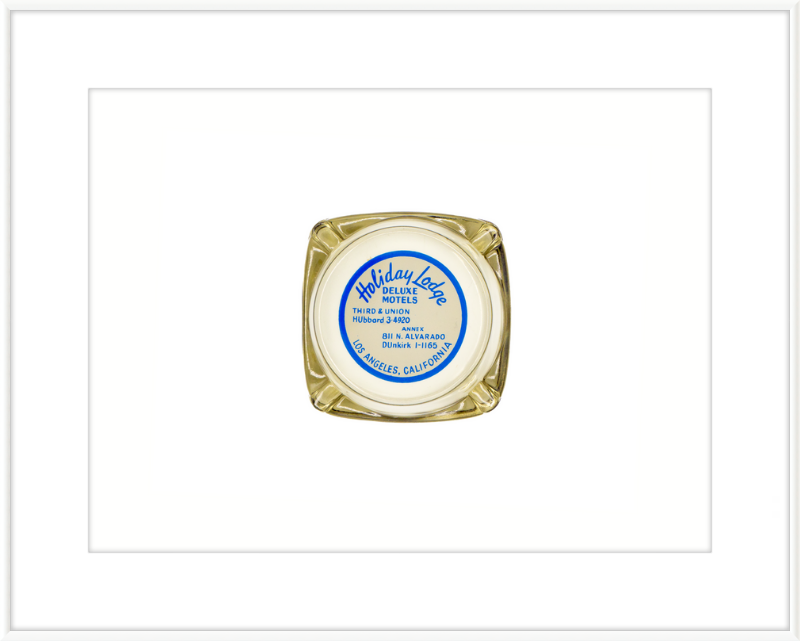 Holiday Lodge Deluxe Motels Ashtray Wall Art
