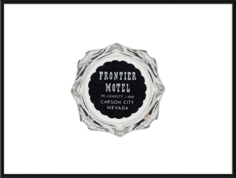 Frontier Motel Ashtray Wall Art