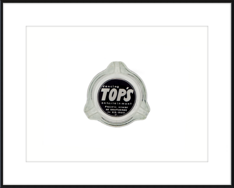 dancing TOP'S entertainment Ashtray Wall Art