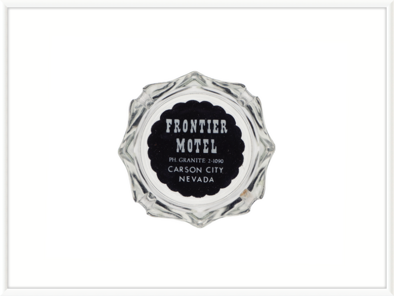 Frontier Motel Ashtray Wall Art