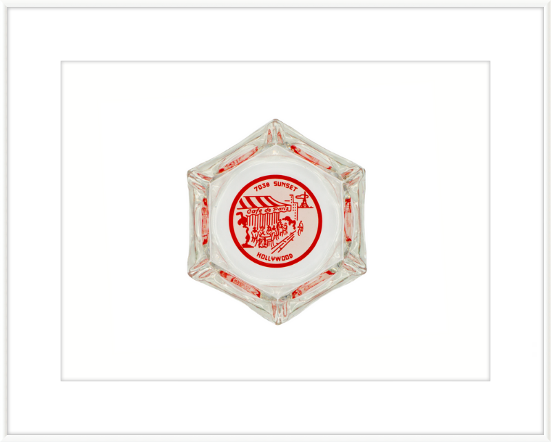 Cafe de Paris Ashtray Wall Art