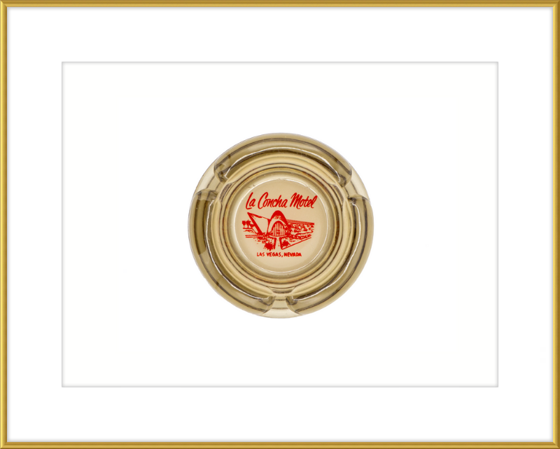 La Concha Motel Ashtray Wall Art