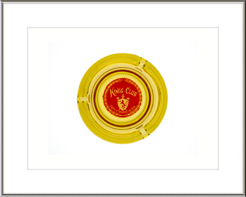 Kings Club Ashtray Wall Art