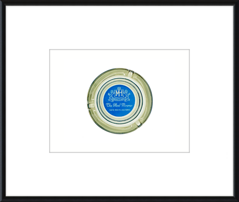 The Hotel Miramar Ashtray Wall Art