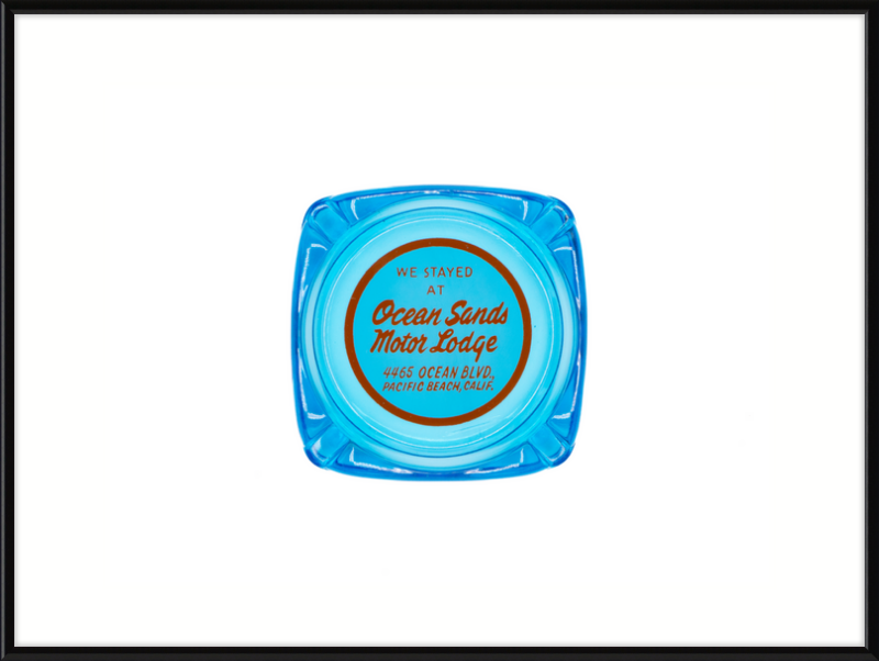 Ocean Sands Motor Lodge Ashtray Wall Art